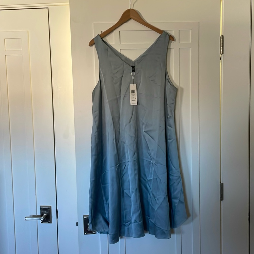 Eileen Fisher silk dress NWT. Washed silk, super soft and comfortable!